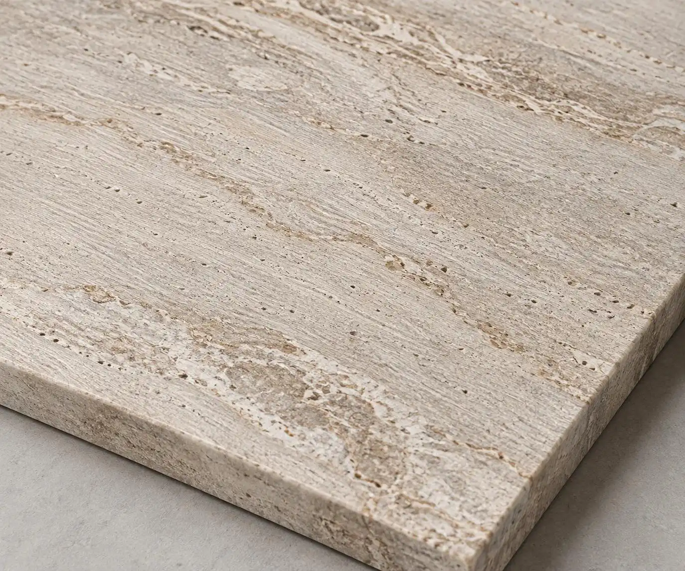 Polished, honed and brushed stone finishes